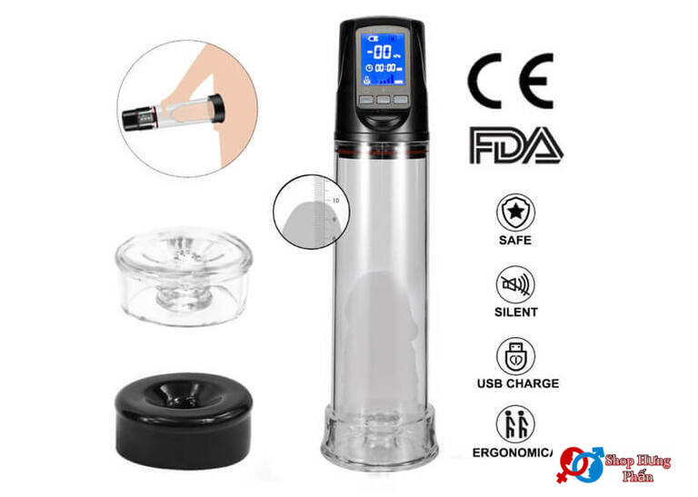 Chất liệu máy tập dương vật Penis Pump II chuẩn FDA nên vô cùng an toàn cho sức khỏe người dùng 
