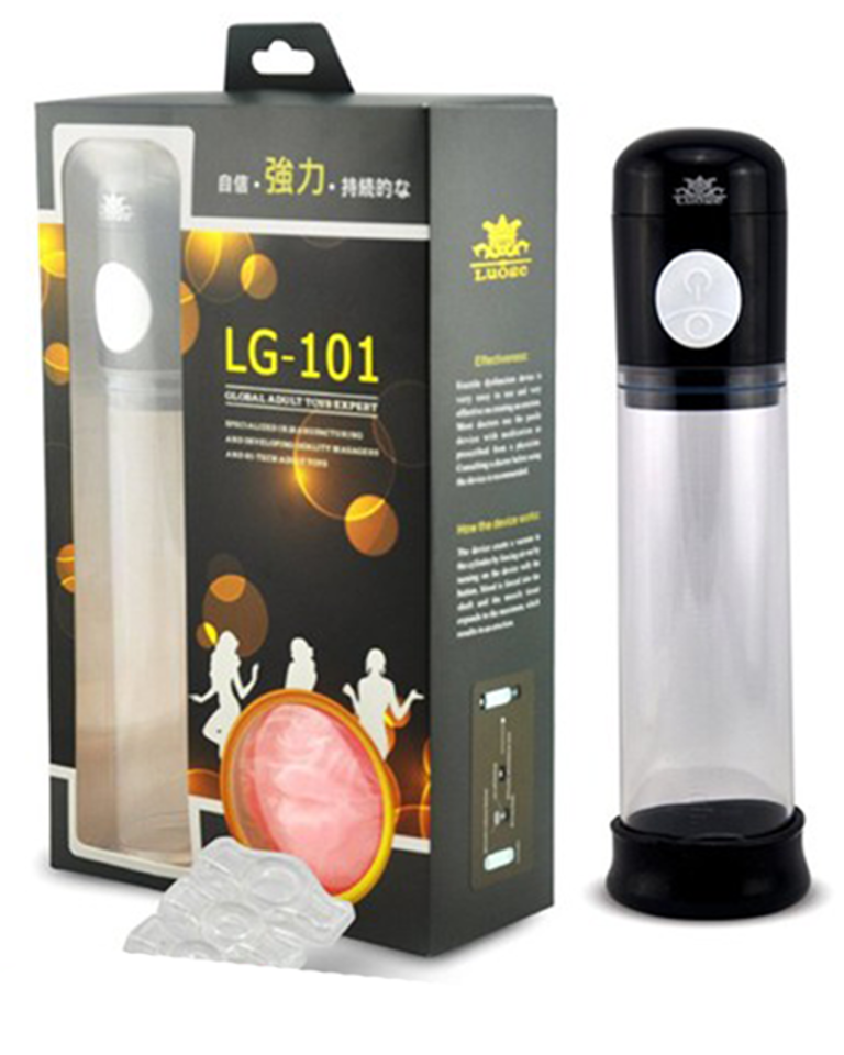 Máy tập dương vật của Nhật LG-101 sử dụng cơ chế hút chân không giúp cải thiện độ lưu thông máu và độ giãn nở của tế bào cậu nhỏ ở nam giới