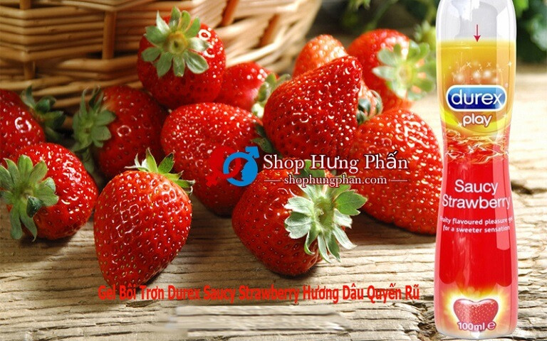 Gel Bôi Trơn Durex Play Strawberry 100ml Giá Khuyến Mãi