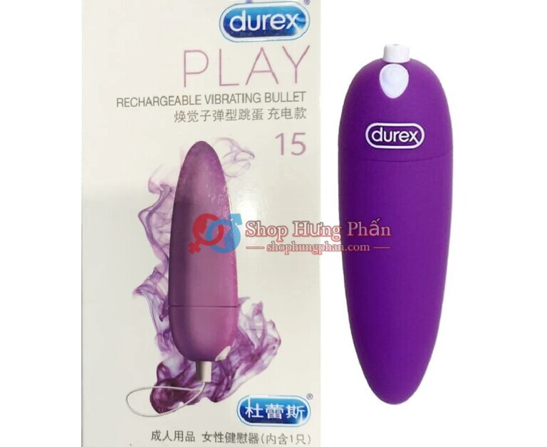 Trứng rung Durex S-Viber Bullet 15 dễ dàng chinh phục mọi cô nàng