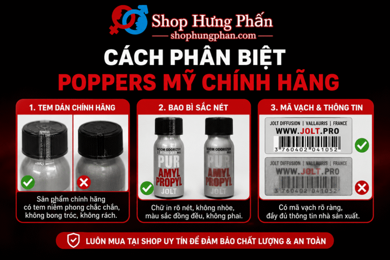 Cach Phan Biet Popper My Chinh Hang